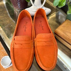 Suede Penny Loafers Made in Italy